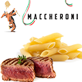 Penne manzo