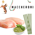 Spagheti pollo e pesto