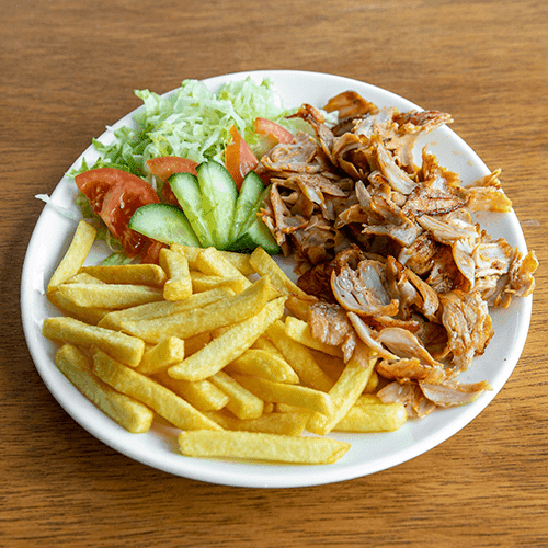 Kipdöner schotel
