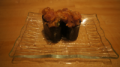 Spicy tuna gunkan