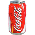 Blikje Coca Cola