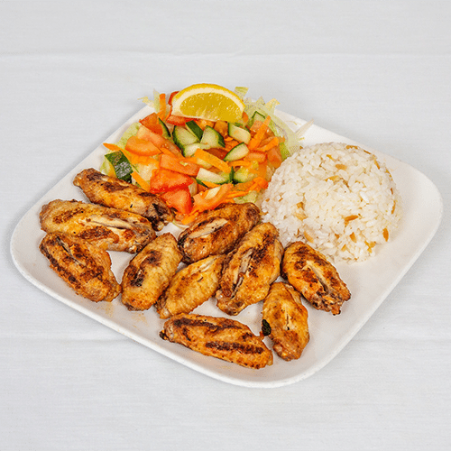 Chicken wings plate
