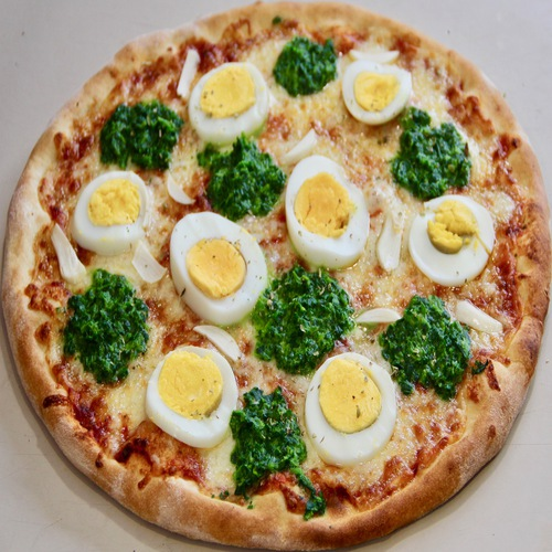 Pizza spinaci
