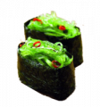 Chuka wakame nigiri