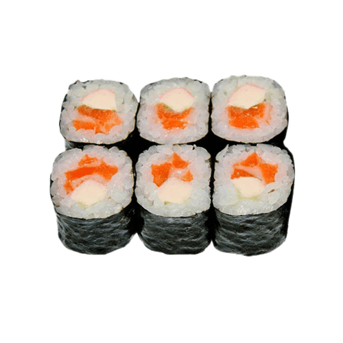 Cream cheese sake maki