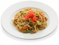 Fried udon vegetarian