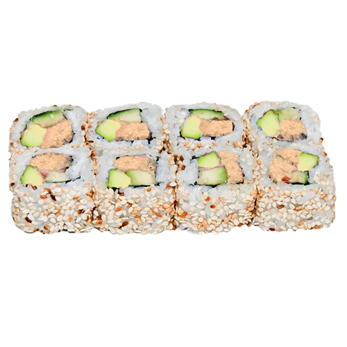 Tuna salad inside-out