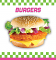 Chicken sensation burger