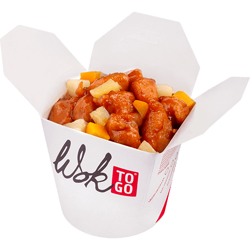 Crunchy tropical chicken