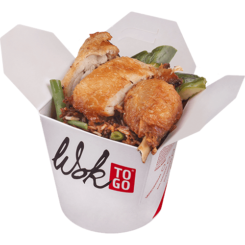 Roasted chicken rice
