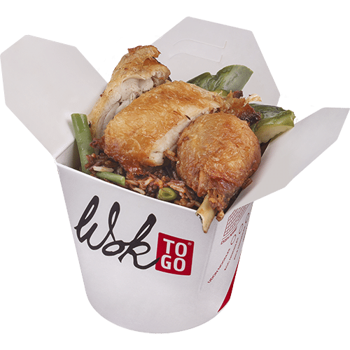 Roasted chicken rice