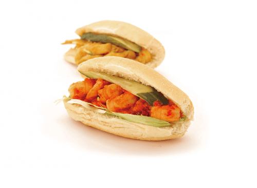 Sandwich curry chicken