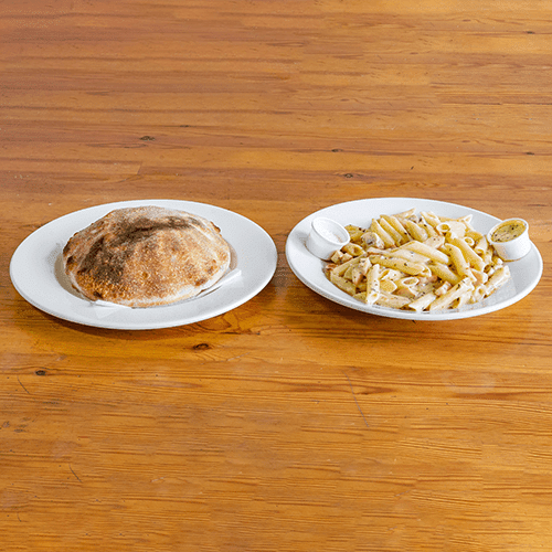 Penne con pollo