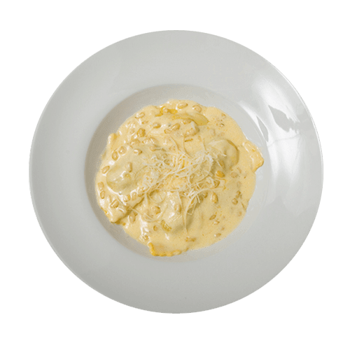 Panzerotti spumante con pinoli