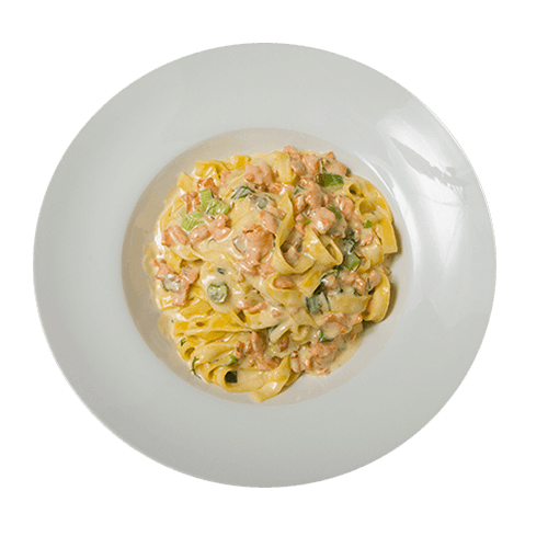 Tagliatelle al salmone