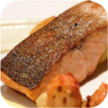 Teppanyaki zalm