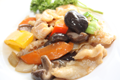 Chicken breast with Chinese mushroosm