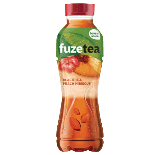 Fuze Tea Black Tea Peach Hibiscus 40cl