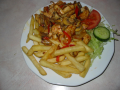Kleine schotel hot chicken speciaal