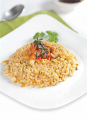 Japanse rijst met zalm