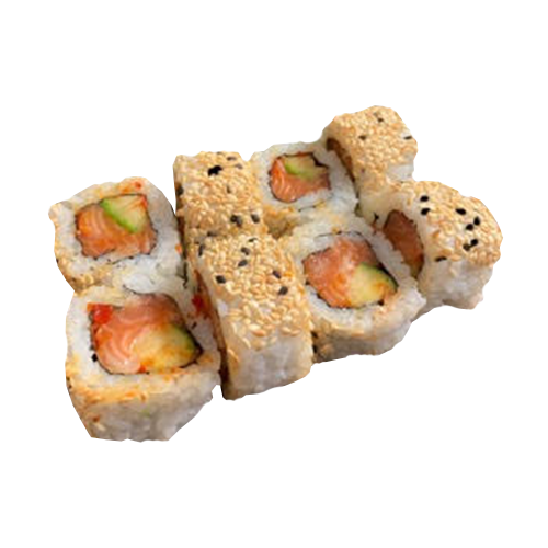 Spicy zalm inside out