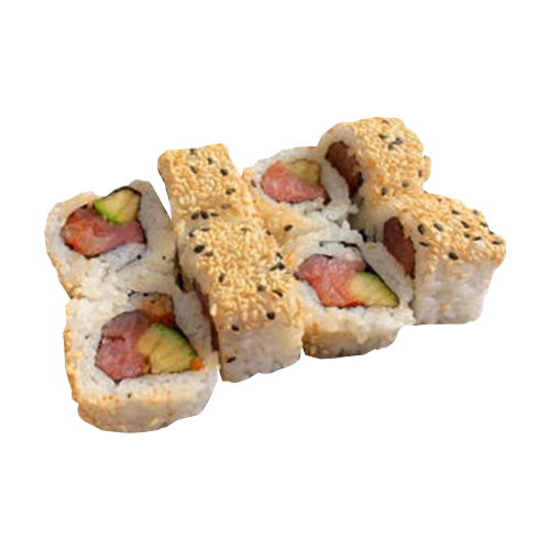 Spicy tuna inside out