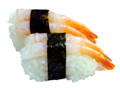 Ama ebi nigiri