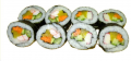 Ebi futo maki, 8 stuks
