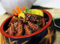 Sushi don paling en kip