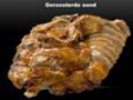 A roasted duck
