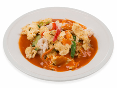Foe yong hai with chicken breast