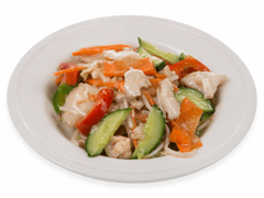 Tjap tjoi with chicken breast