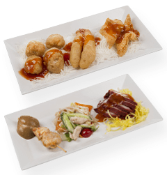 Chinese rijsttafel for 2 persons, tjaptjoi