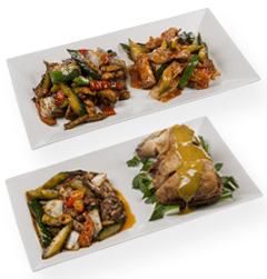 Chinese spicy rijsttafel for 4 persons