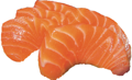 Salmon sashimi
