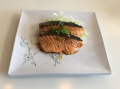Teppanyaki salmon