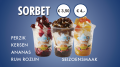 Sorbet rum rozijn