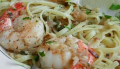 Tagliatelle scampi knoflook