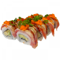 Flambé maguro dragon uramaki