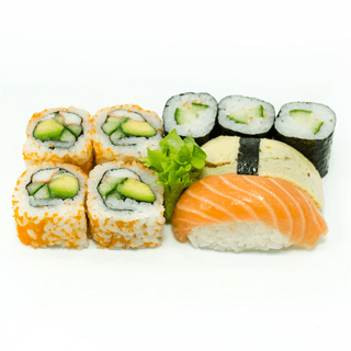 Small Mixed Menu (9 stuks), 1 pers