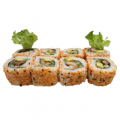 Spicy chicken uramaki