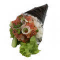 Spicy maguro temaki