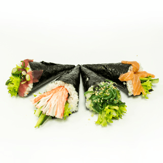 Temaki Menu (4 stuks), 1 pers