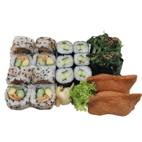 Vegan menu (18 stuks), 1 pers