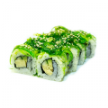 Vegetarian dragon uramaki