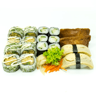 Vegetarian Menu (18 stuks), 1 pers