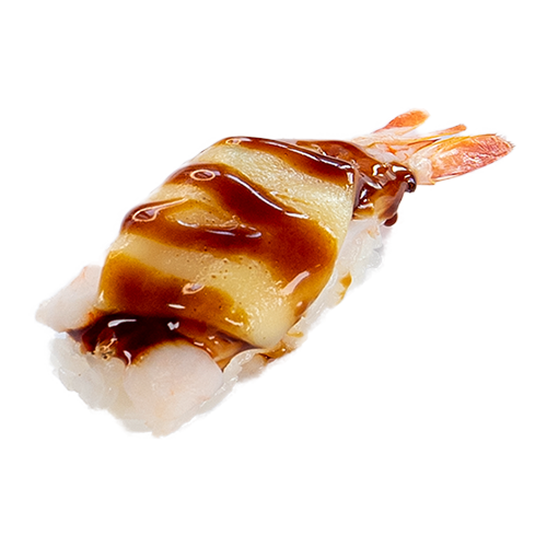 Ebi cheese nigiri