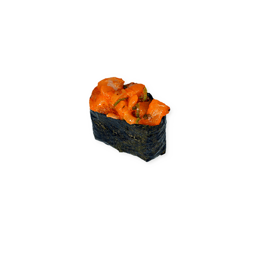 Spicy sake gunkan