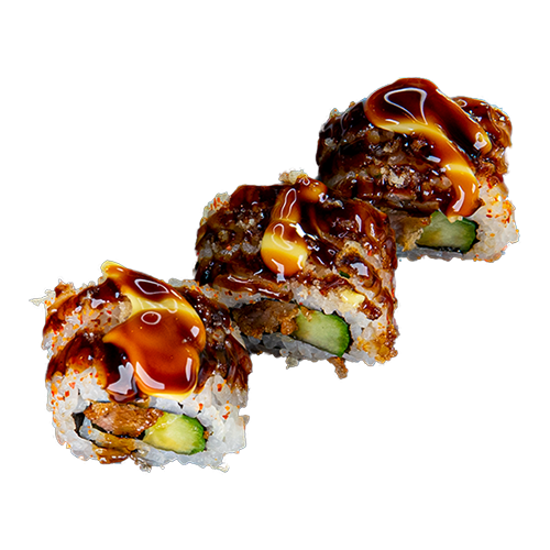 Fried beef maki