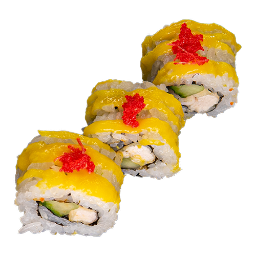 Mango chicken maki